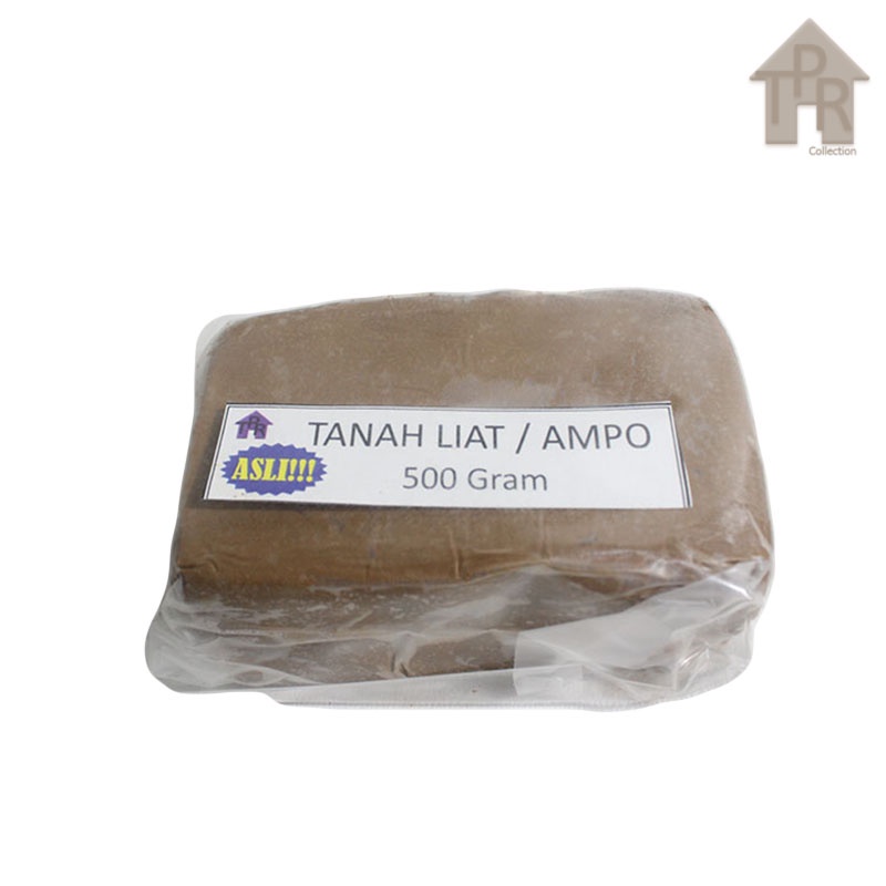 Ampo - Tanah liat  penghilang rasa pahit daun pepaya 500gram.