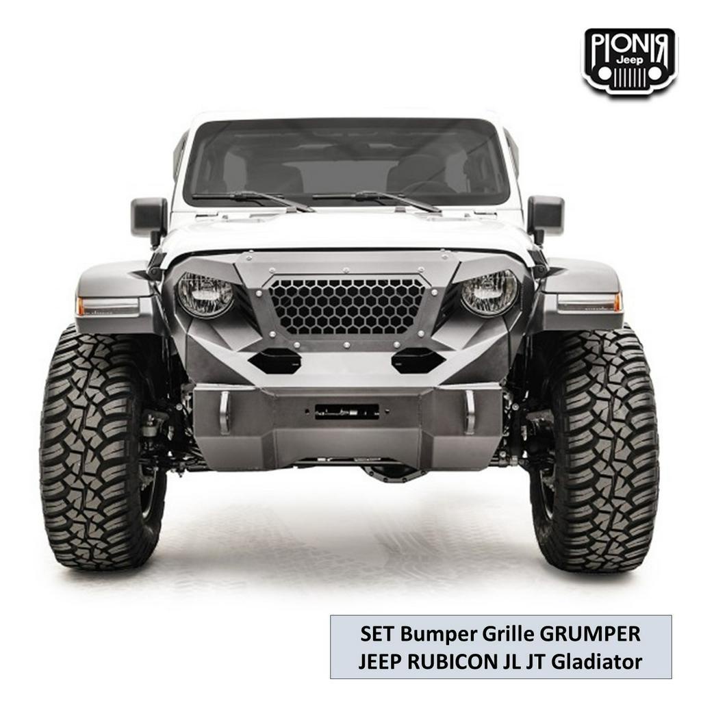 Steel Bumper Grille GRUMPER JEEP JL RUBICON