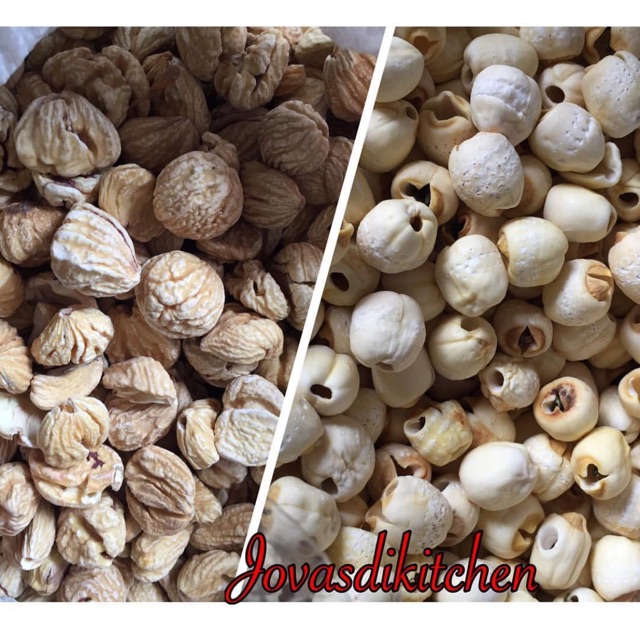 

Lakci (lizi/chestnut) - lienci (lianzi/lotus seed)