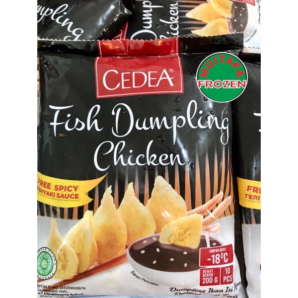 

Cedea Fish Dumpling Chicken 200gr