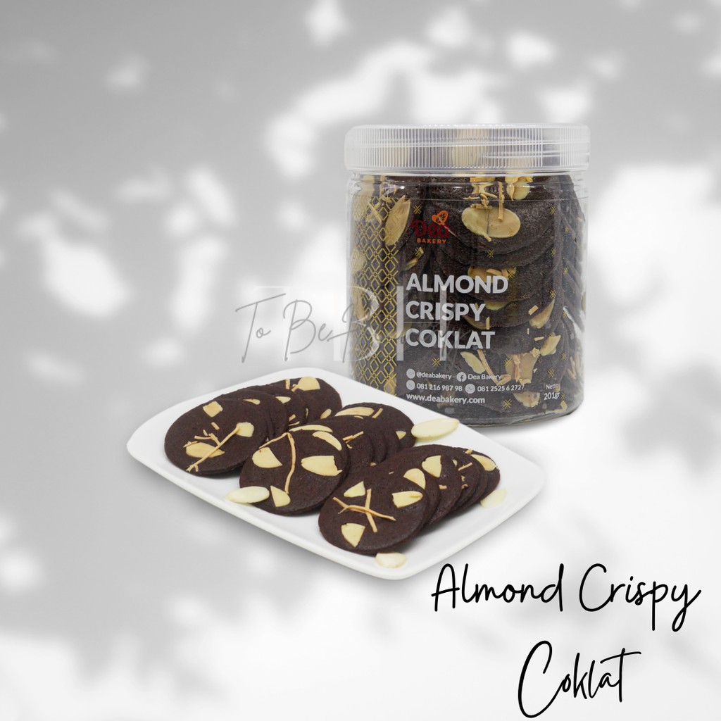 Almond Crispy Coklat Dea Bakery Kue Kering Lebaran