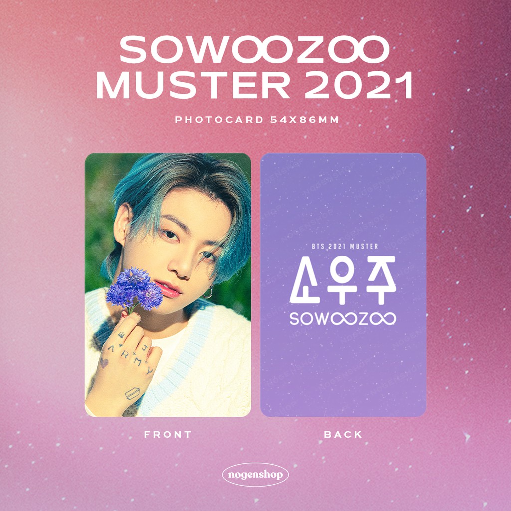 PHOTOCARD PC BTS 2021 MUSTER SOWOOZOO