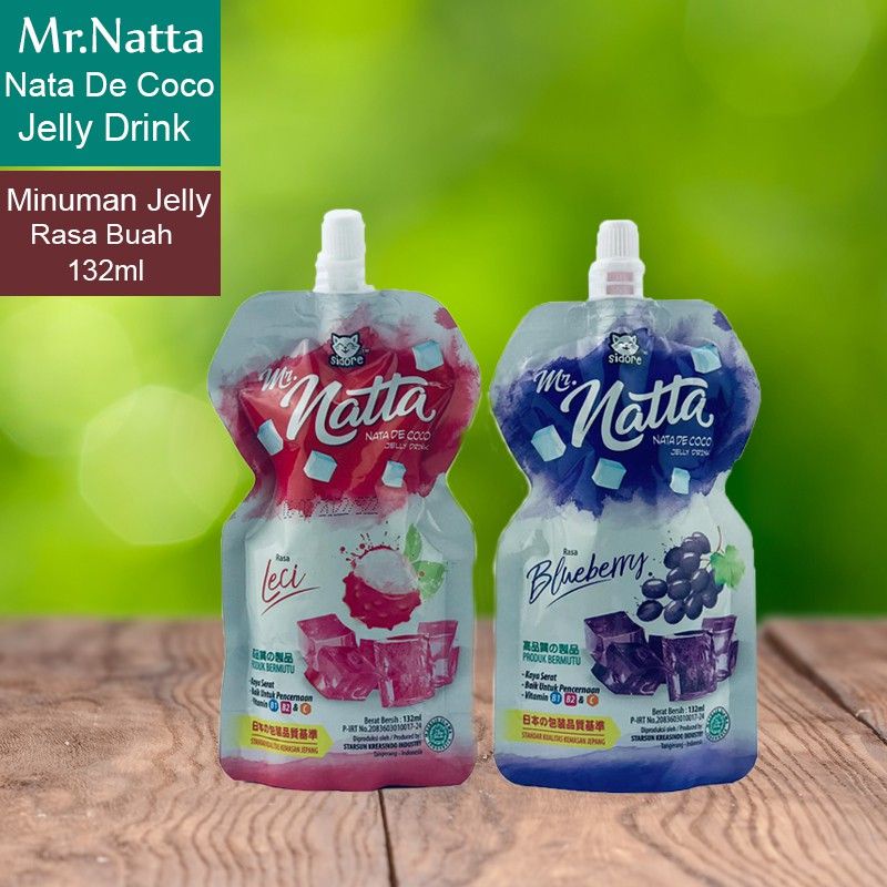 Jelly Drink Mr. Natta Minuman Nata de Coco 132 ml