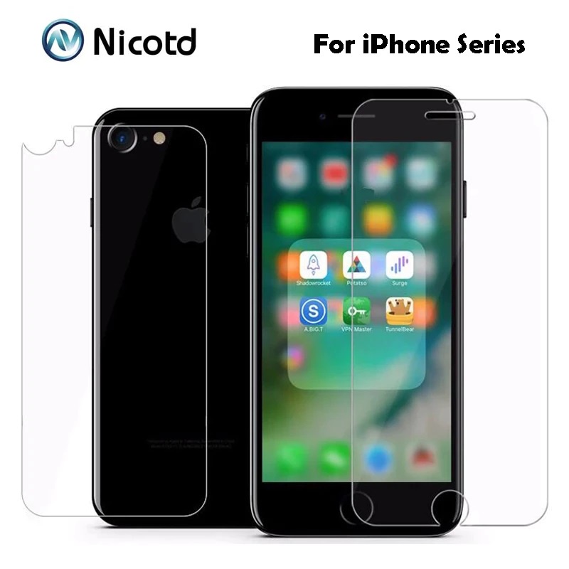 Mediatech Tempered Glass Screen Protector 9H For iPhone 6 Back Plus 5,5 - 61043