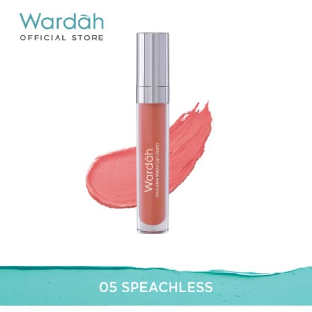 Wardah Exclusive Matte Lip Cream 05.Speachless