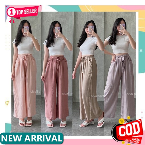 Kulot Armany Pants - Celana Wanita Bigsize | Celana Kain Wanita | Celana Big Size Wanita Murah | Cel