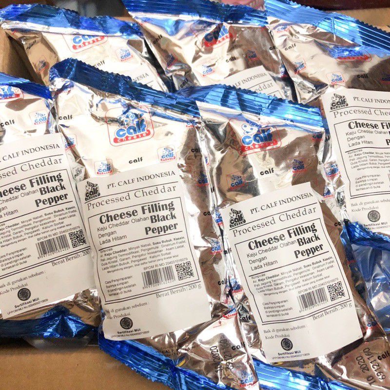 

CALF CHEESE FILLING BLACK PAPPER 200GR