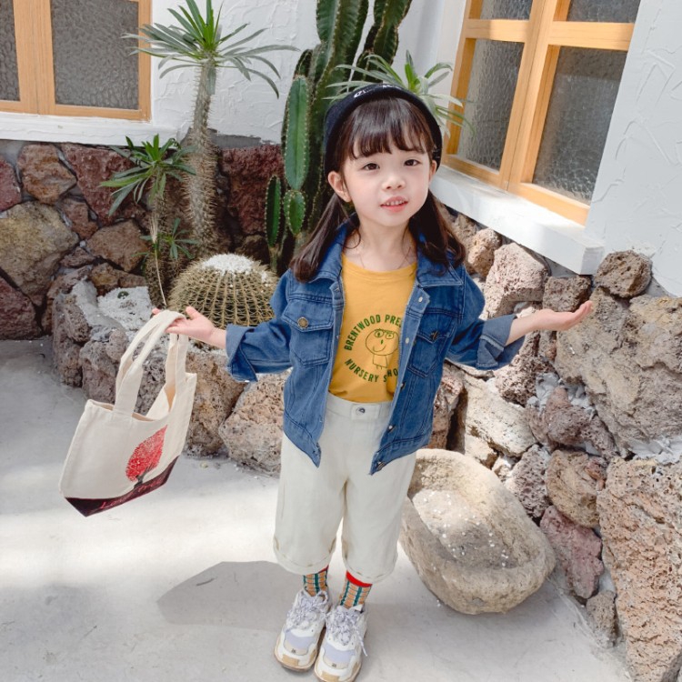 Jaket Denim Keren Anak Laki Lakiperempuan