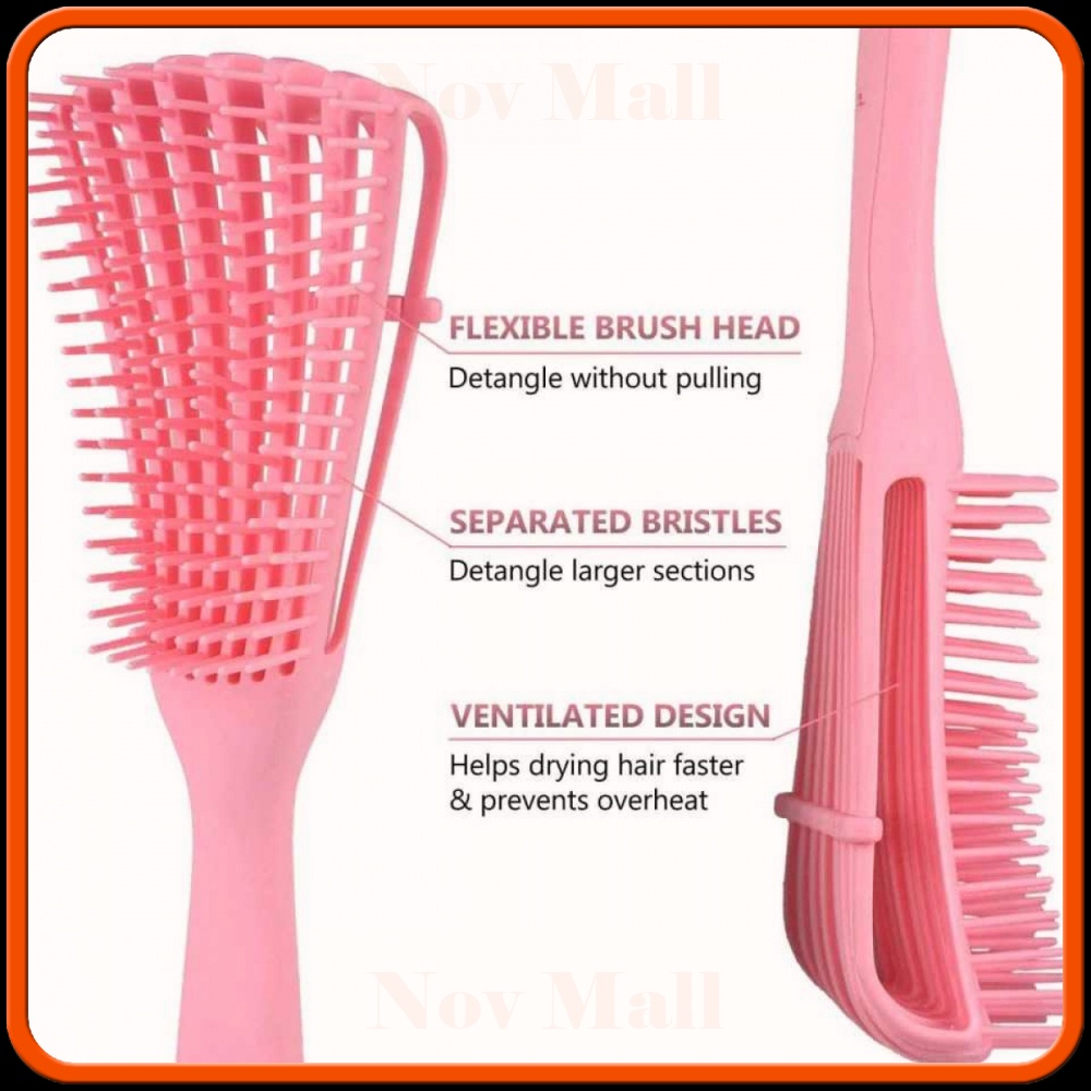 Sisir Rambut Anti Rontok Detangling Hair Comb Brush - Y75