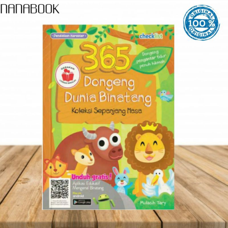 BUKU CERITA ANAK 365 DONGENG DUNIA BINATANG