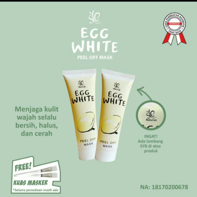 Egg White Peel Off Mask