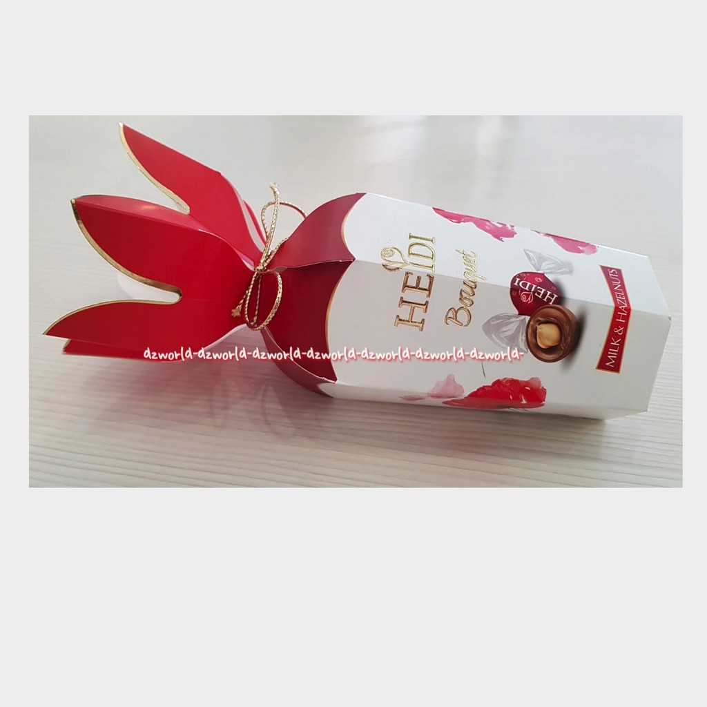 Heidi Bouguet Milk &amp; Hazelnut Coklat Susu Chocolate Hedi Cemilan 120gr