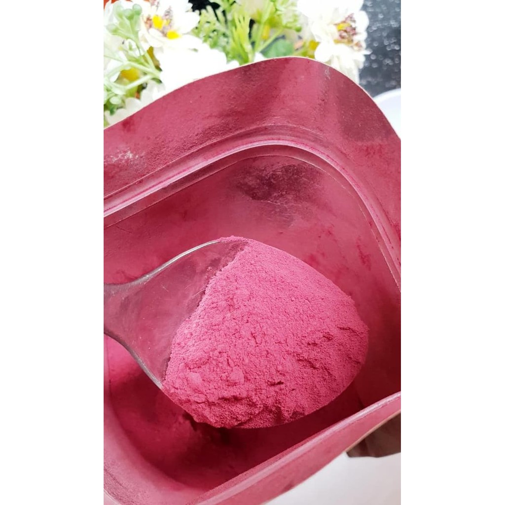 

Murah BEETROOT POWDER BUAH BIT - IMPORT 100 GRAM PEWARNA ALAMI RED VELVET Limited