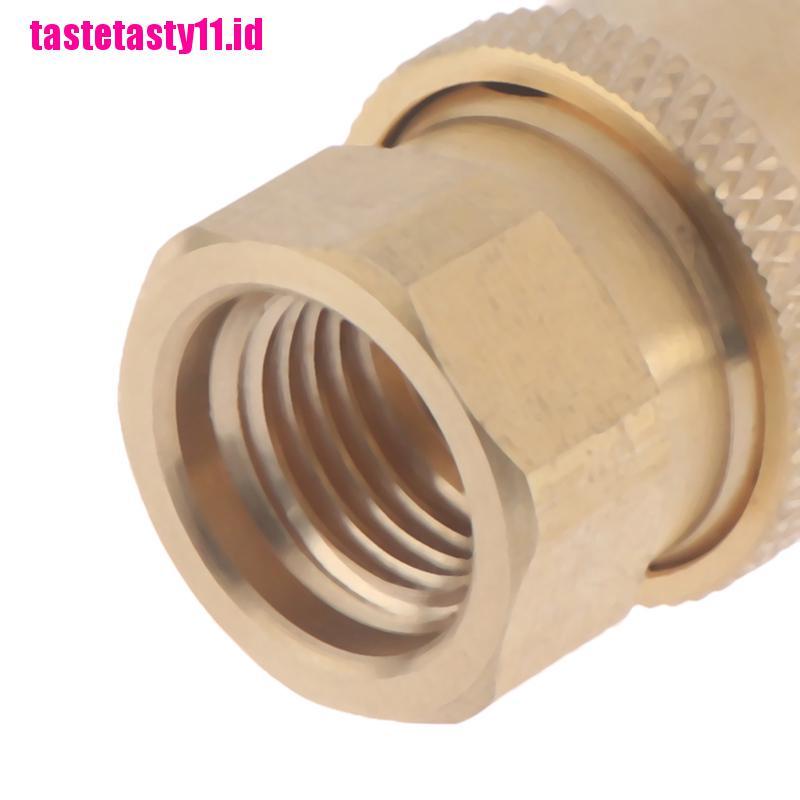 1 Pc 1 / 4 &quot;Female NPT Female Bahan Kuningan Untuk Tekanan