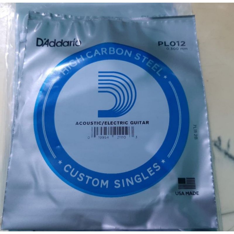 Original Senar Gitar D'addario Akustik Elektrik USA Satuan