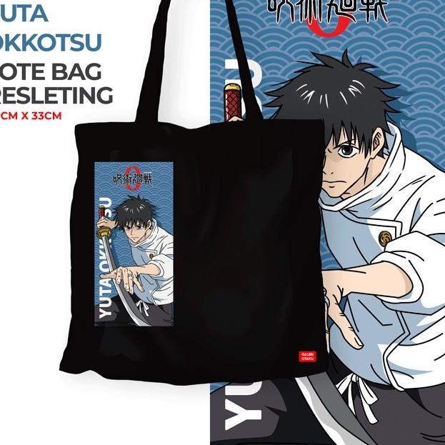 New TER TOTE BAG KANVAS JUJUTSU KAISEN /TOGE INUMAKI / GOJO SATORU / ANIME / SUKUNA ✓
