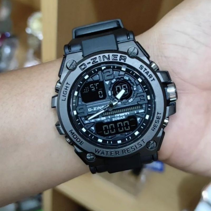 JAM TANGAN D-ZINER BODY BESI ORIGINAL