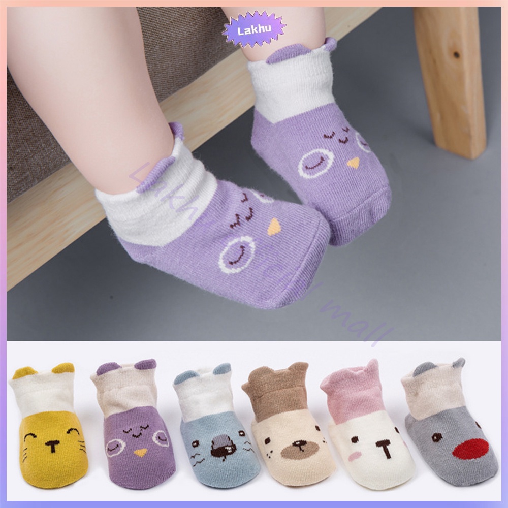 Lakhu kaus kaki bayi anti slip / kaos kaki pendek bayi anak /socks baby kids