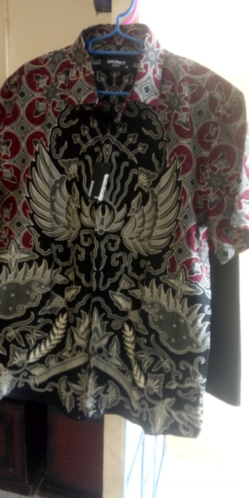 Maginot Kemeja Batik Pria Arjuna-ss Lengan Pendek