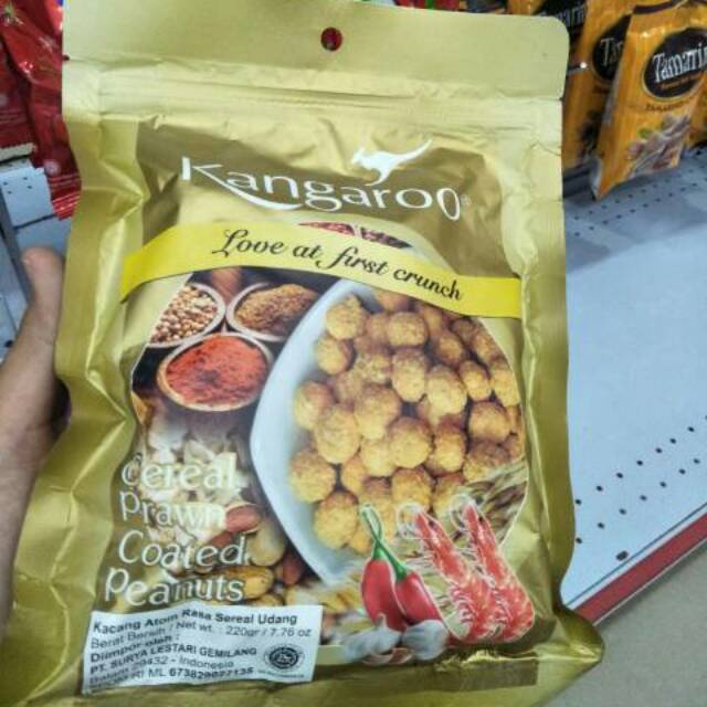 

KANGAROO Cereal Prawn Coated Peanut 220gr