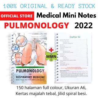 Original New Edition | Medical Mini Notes Pulmonology || MMN Pulmo | Buku Saku Pulmo Edisi Terbaru