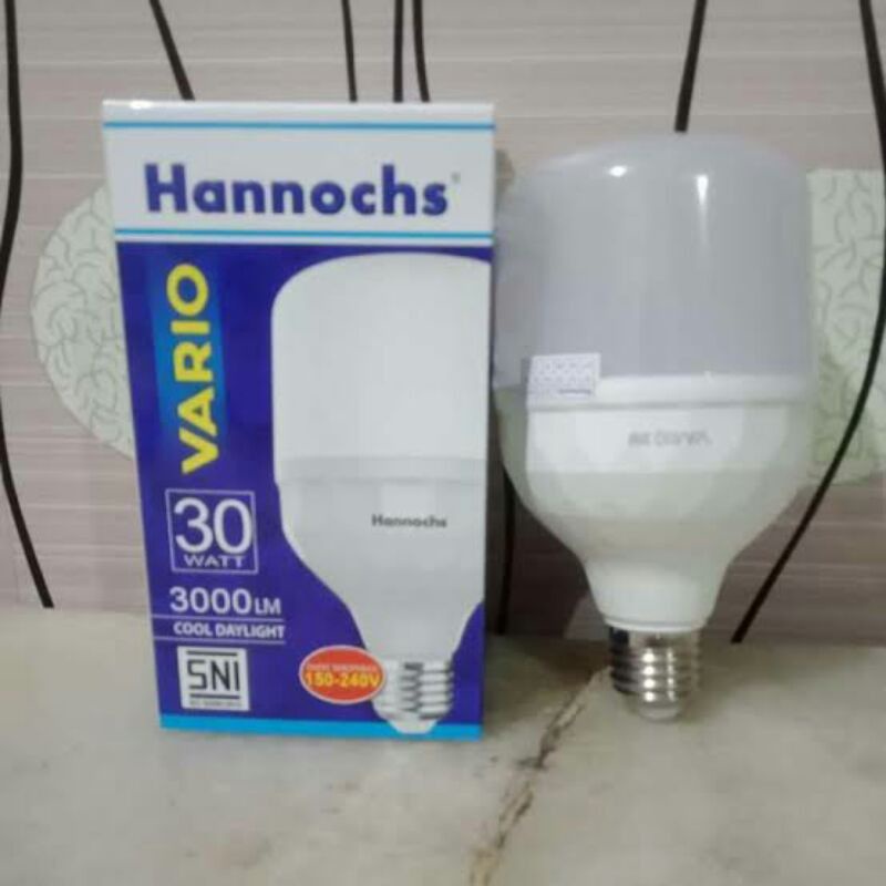 Lampu LED / Bohlam LED Hannochs VARIO 30 Watt - SNI Hannochs Murah