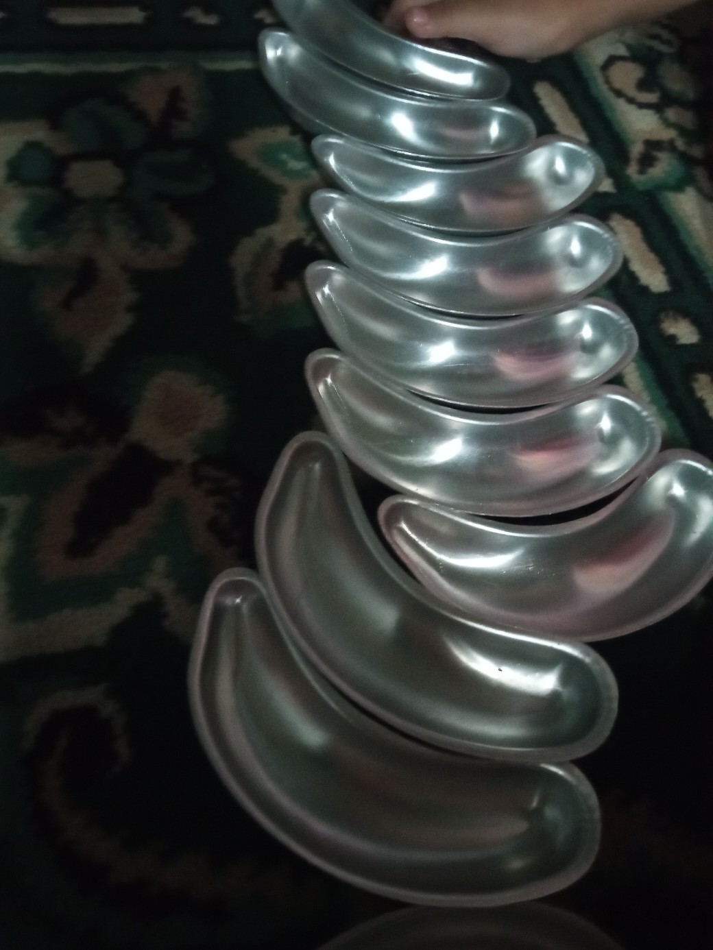 Cetakan Pisang/cetakan Banana Cake 10 Pcs