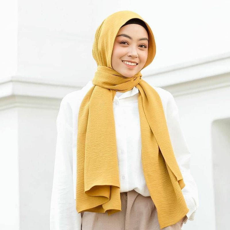 PASHMINA CRINKLE AIRFLOW COTTON SHAWL PREMIUM | PASMINA-Murstad