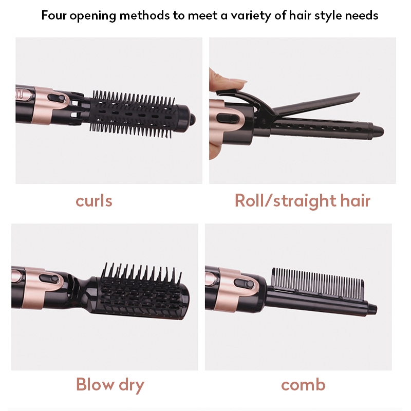 Origional 4 In1 Hair Curler Pengeriting Rambut  Women Hair Dryer and Styler Straight