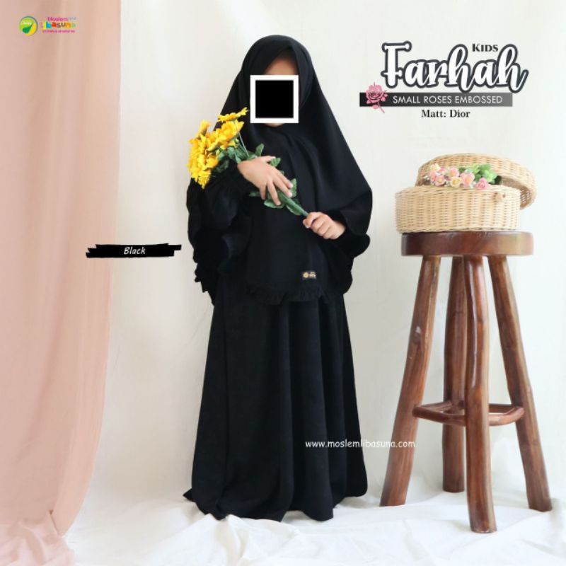 GAMIS FARHAH KIDS MOSLEM LIBASUNA