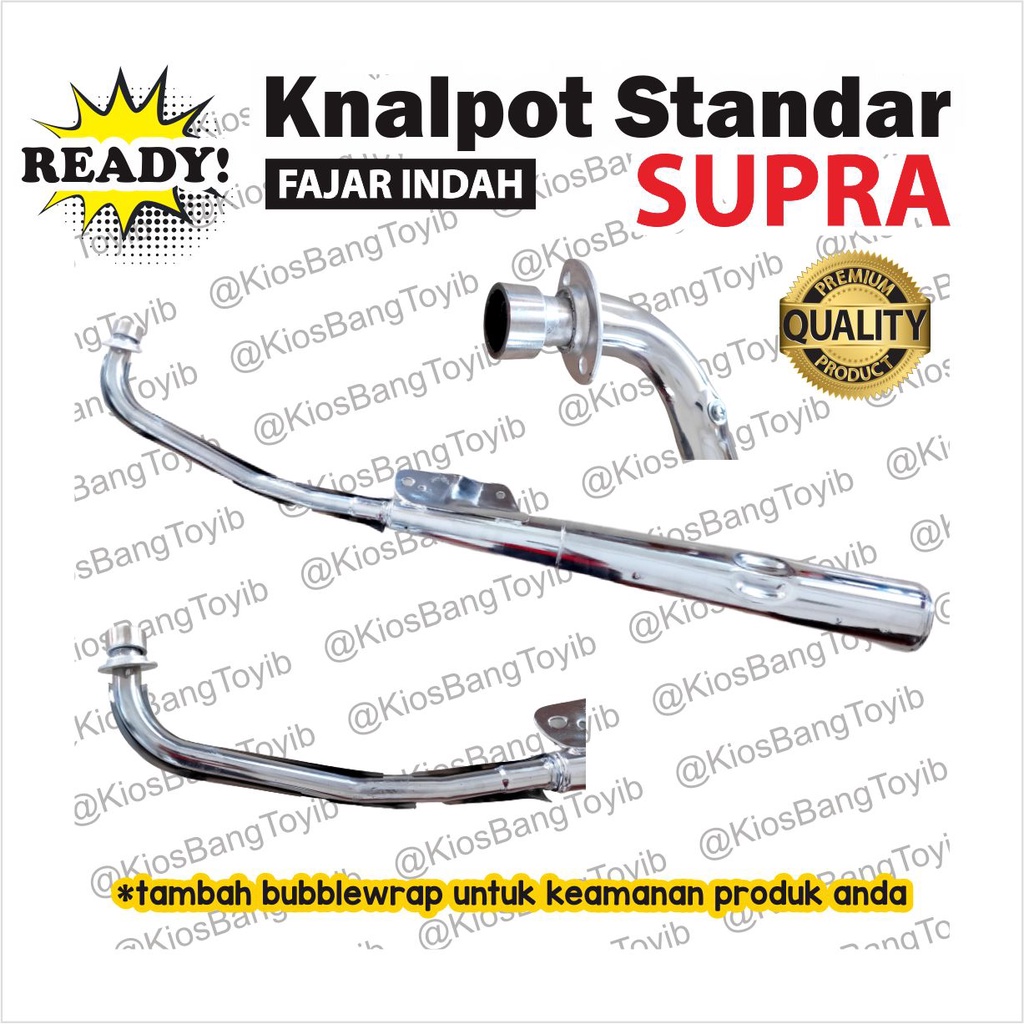 Knalpot Standart Honda Supra Lama 1997 1998 1999 2000 2001 2002 (FI)