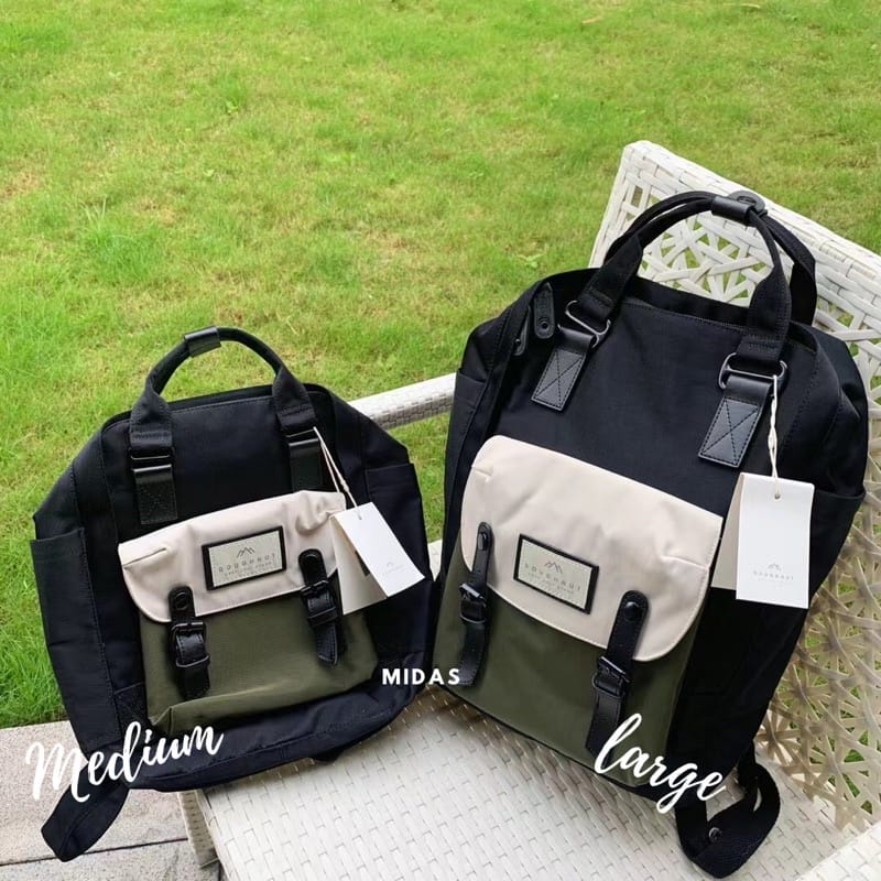 3.3 CRAZY SALE !! TAS BACKPACK DOUGHNUT MACCARON LARGE