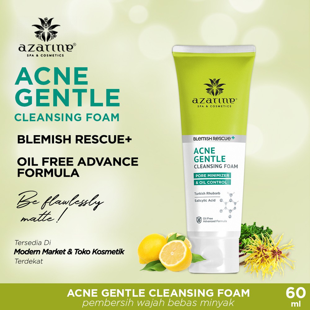 ~AB~ Original Azarine Acne Gentle Cleansing Foam 60 mL
