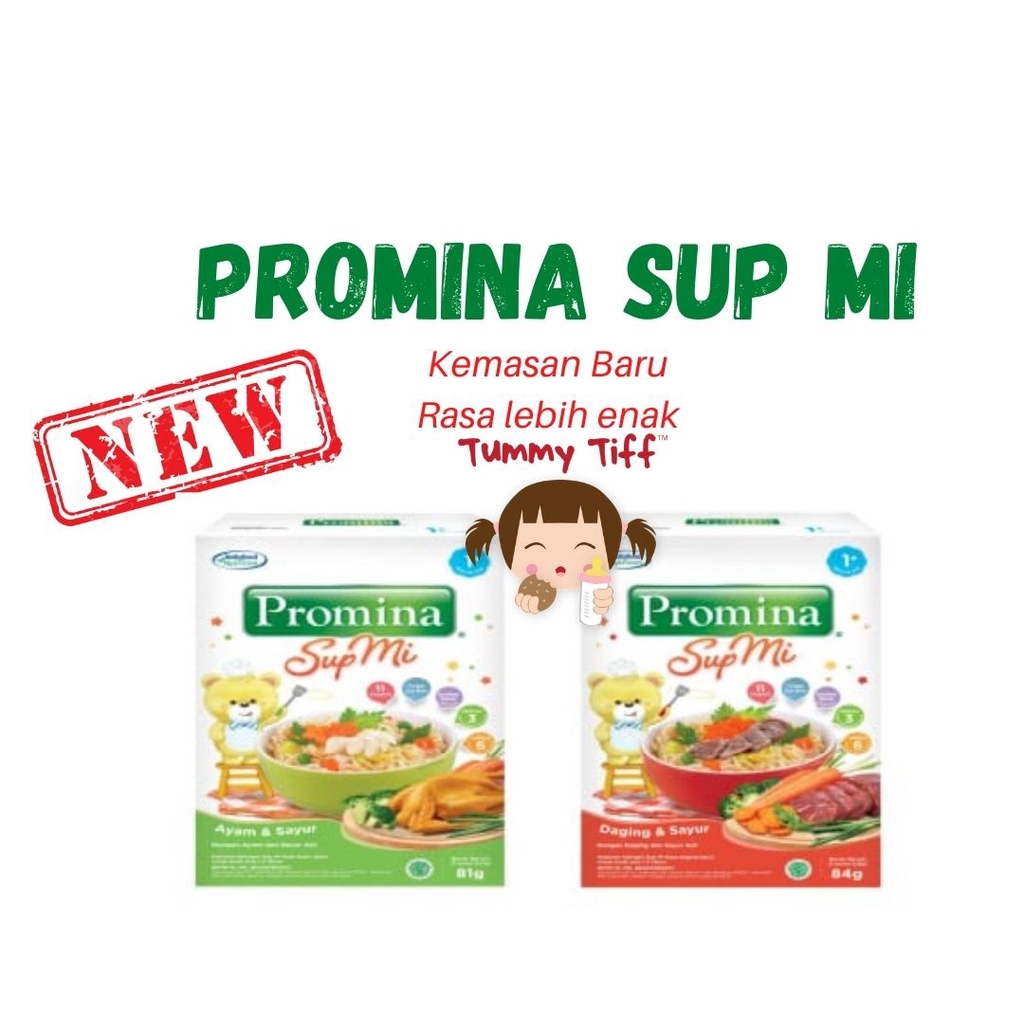 PROMINA Sup Mi /  Promina Sup mi Ayam sayur / Promina supmi Supmie daging sayur mie batita promina