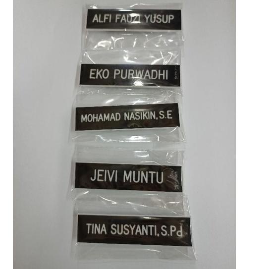 

☄️Penawaran Nametag ukir magnet / pin nama / Nama dada ukir / Papan nama dada bhayangkari |Trend|Update|Hanya hari ini