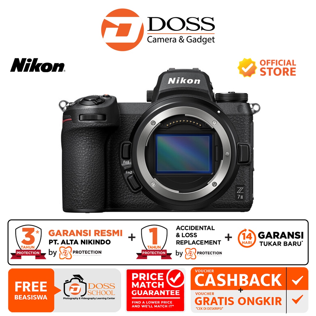 Nikon Z7 II / Nikon Z7II / Nikon Z7 Mark II Body Only