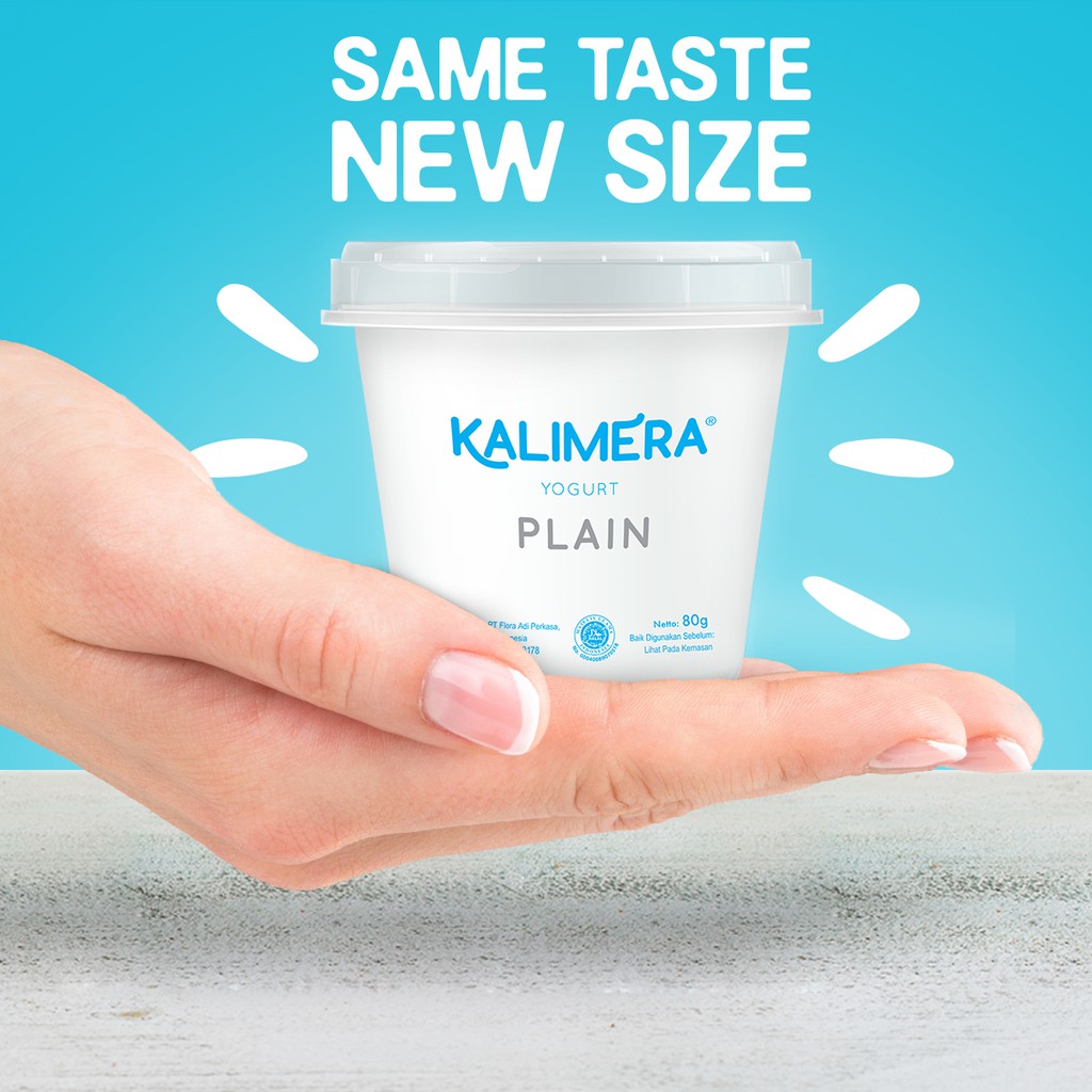 

Kalimera® Greek Yogurt Plain 80g