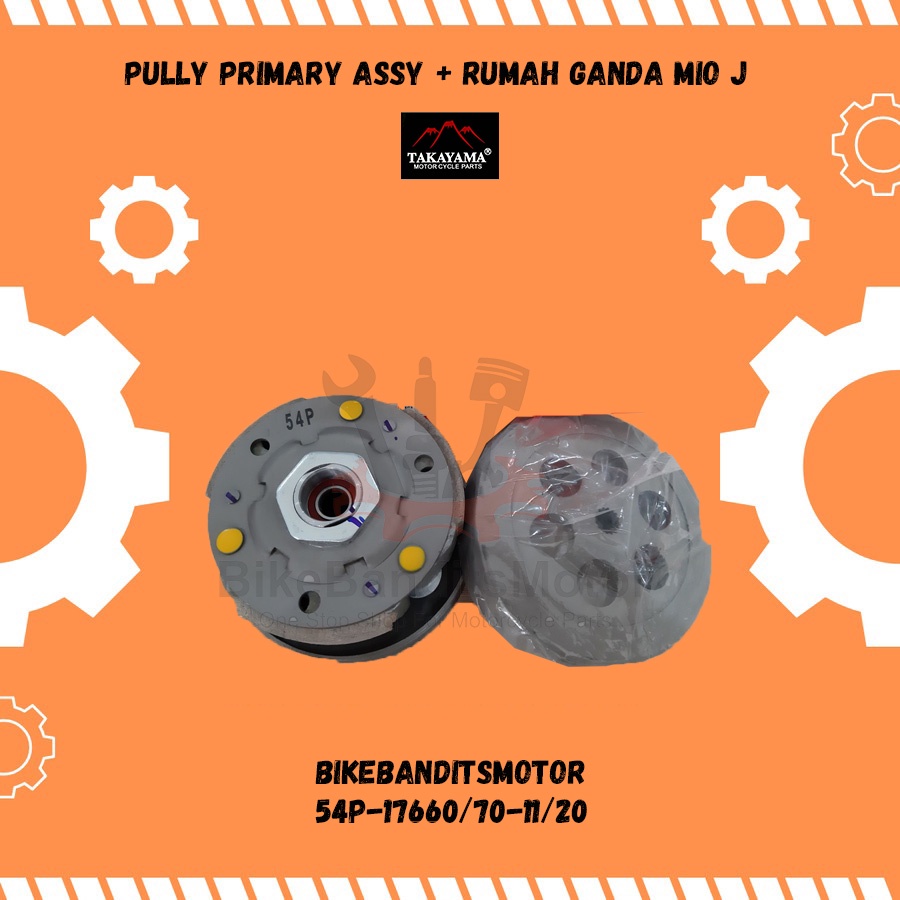 Pully Primary Assy + Rumah Ganda Mio J Takayama