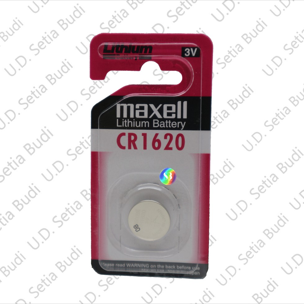 Baterai Asli Maxell CR 1620