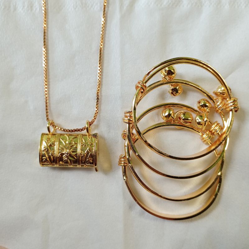 kalung blandong liontin motif ukir Bali bayi 3 bulan murah high quality YR 538393939