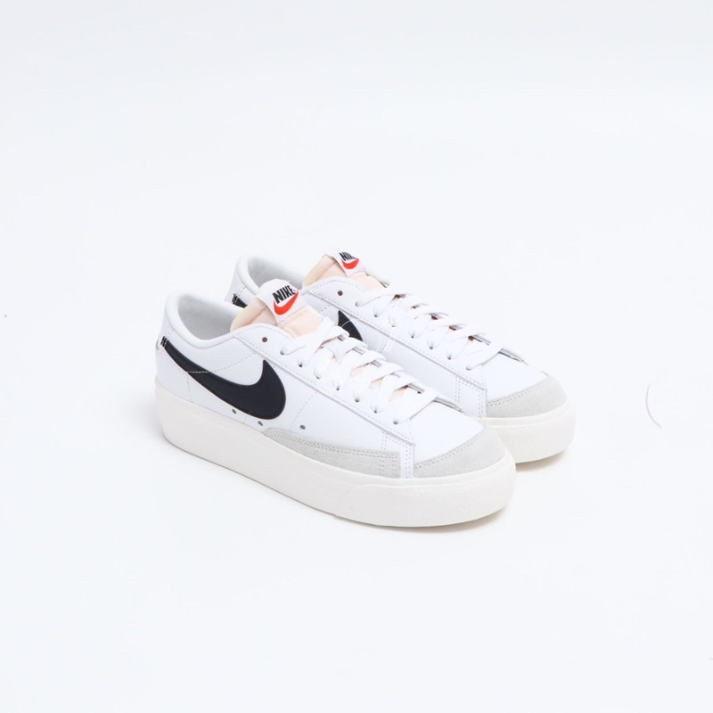 Blazer Low Platform Black White