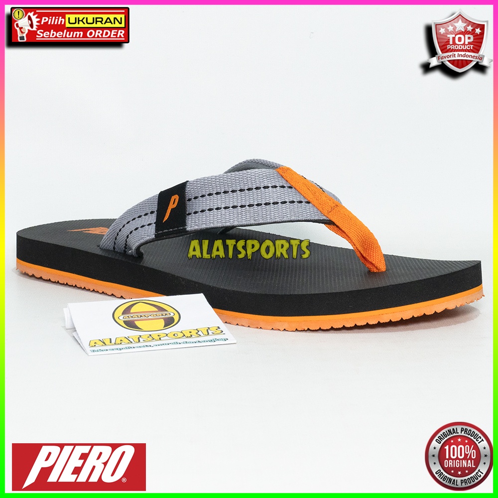 Piero Altic P80063 Sandal Jepit Pria Original
