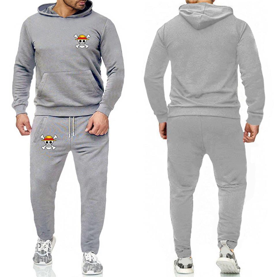 ALIPIO FASHION - SETELAN HOODIE + JOGGER LUFFY / fashion pria / satu stell / hoodie / jogger / terbaru / keren