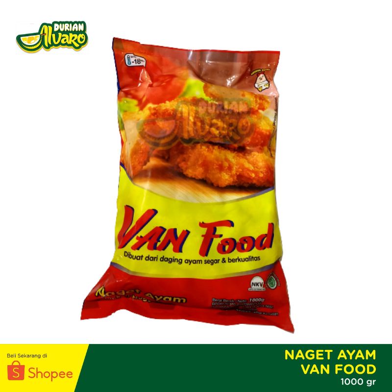 Nugget / Naget Van Food 1 kg