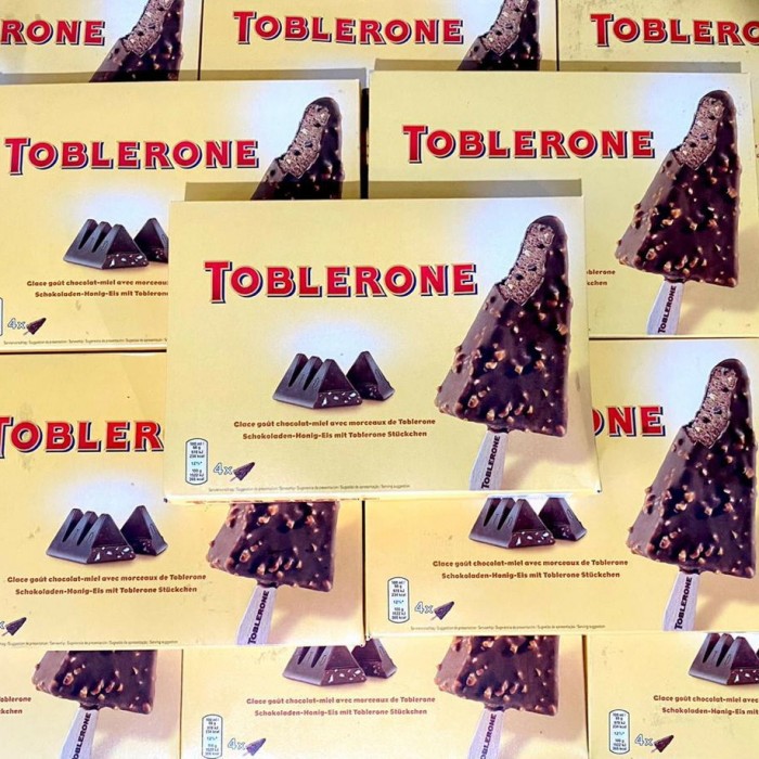 

Ice cream Toblerone per box (isi 4pcs)
