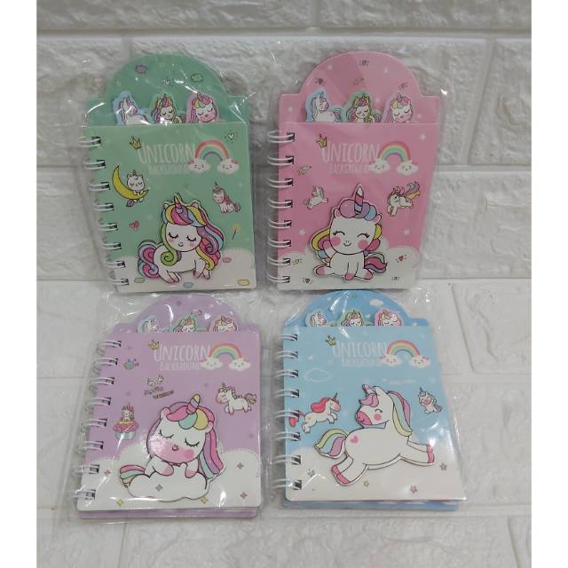 

Memo/notes unicorn timbul