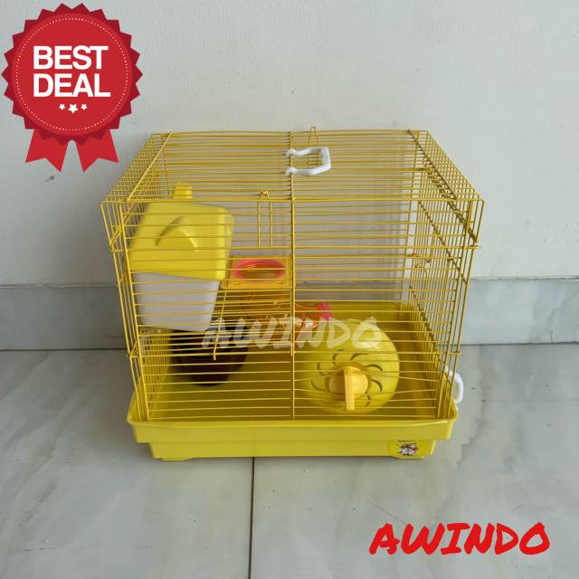 RUMAH SARANG KANDANG HEWAN PELIHARAAN HAMSTER KUCING ANJING BURUNG TIKUS TUPAI IMPORT ORIGINAL