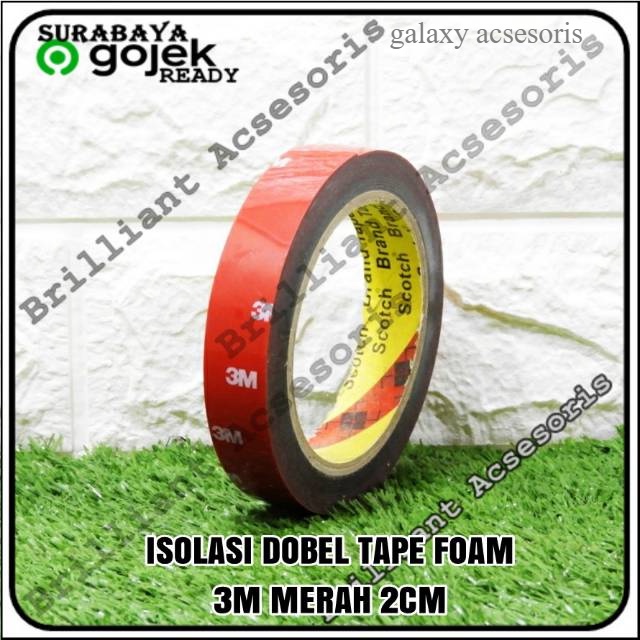 

Isolasi Bolak Balik - Dobel Tape - Lebar 2 cm -galaxyacsesoris