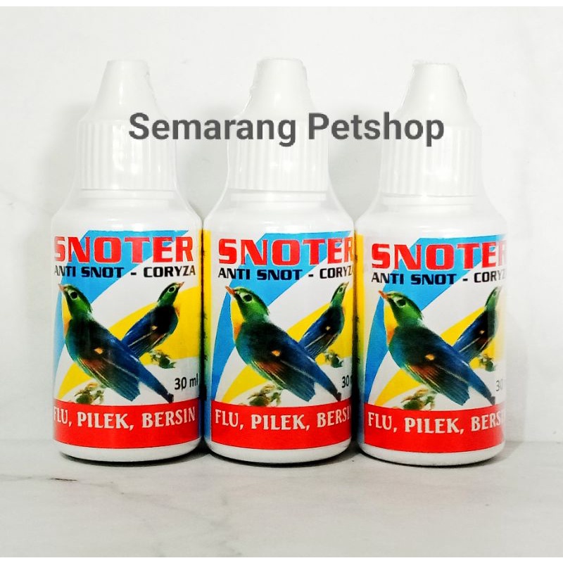 Obat Burung Sakit Pilek Obat Burung Anti Snot Obat Snot Burung Obat Pilek Burung Kenari SNOTER Obat 
