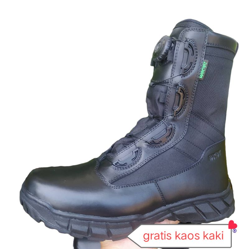 sepatu pdl tali putar (bukan boa MIDTRAC)